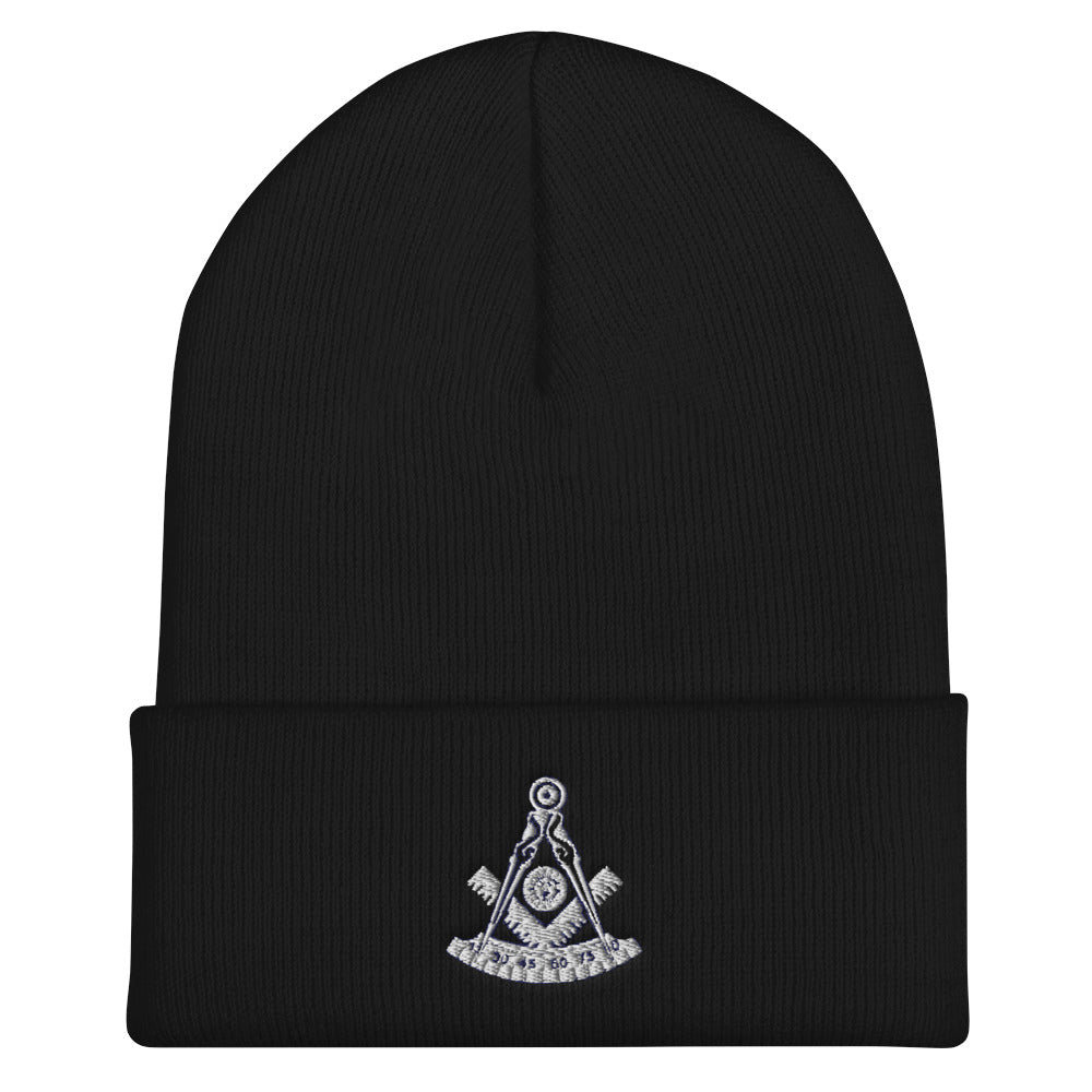 Masonic PM Cuffed Beanie