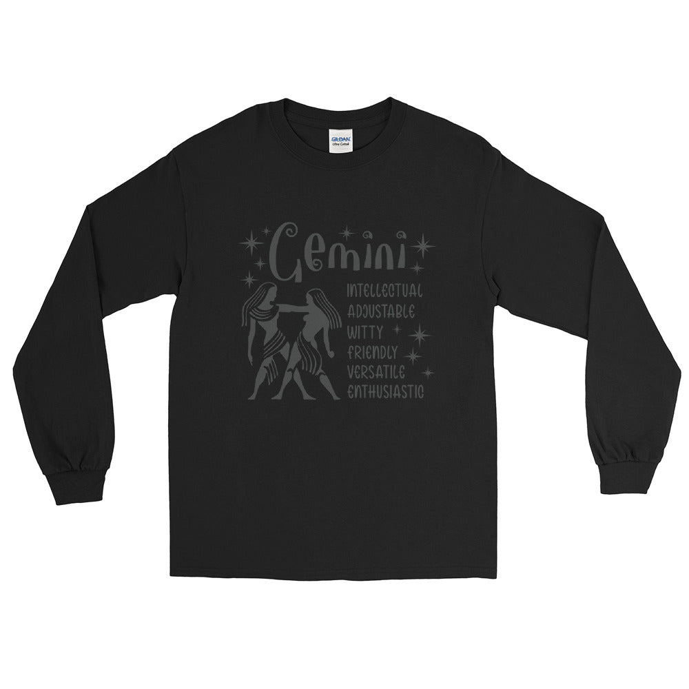 Gemini Long Sleeve Shirt – Just Put It On Shirts