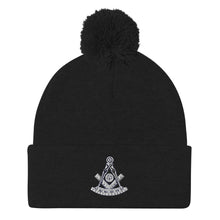 Load image into Gallery viewer, Masonic PM Pom-Pom Beanie
