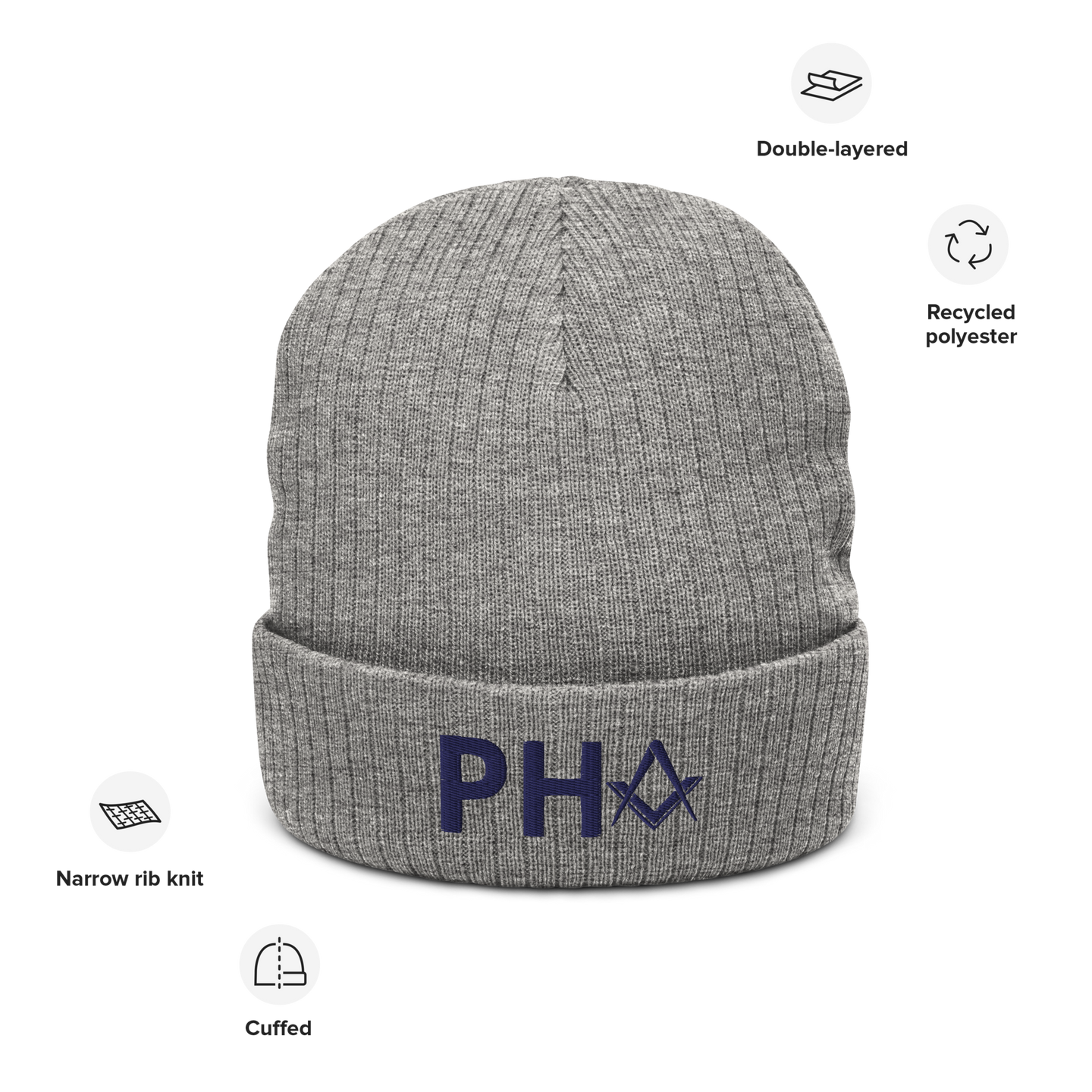 PHA knit beanie